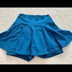 NWOT Popflex Skort Blue